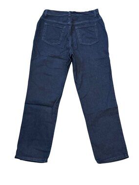 Gloria Vanderbilt Amanda Womens Dark Wash Jeans Size 12 Made In Egypt Classic Fi